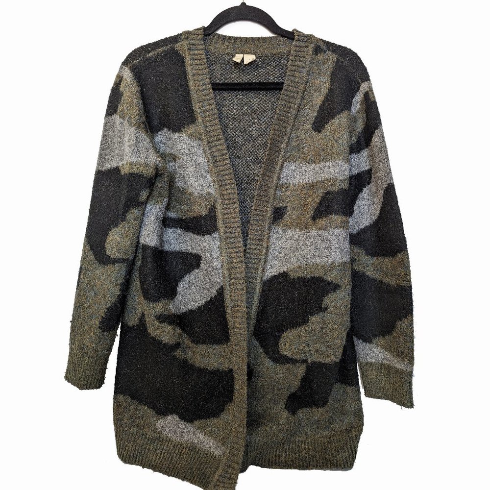 Anthropologie Moth Camo Sweater